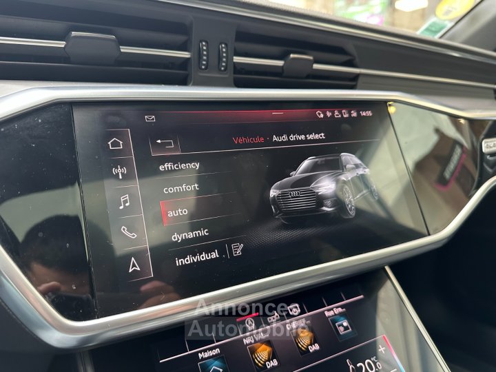 Audi A6 Avant 45 TDI 231 ch Quattro Tiptronic 8 S line / TVA RECUPERABLE / SONO BANG OLUFSEN - 34