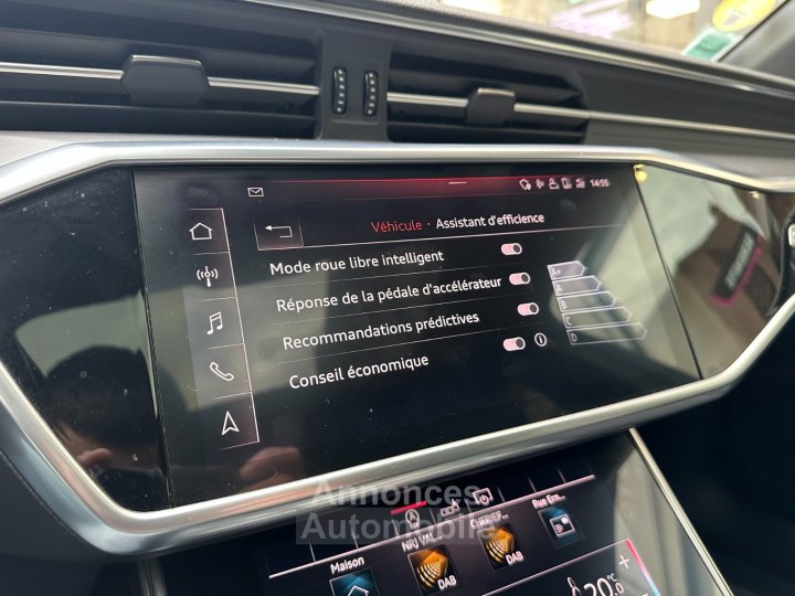 Audi A6 Avant 45 TDI 231 ch Quattro Tiptronic 8 S line / TVA RECUPERABLE / SONO BANG OLUFSEN - 35