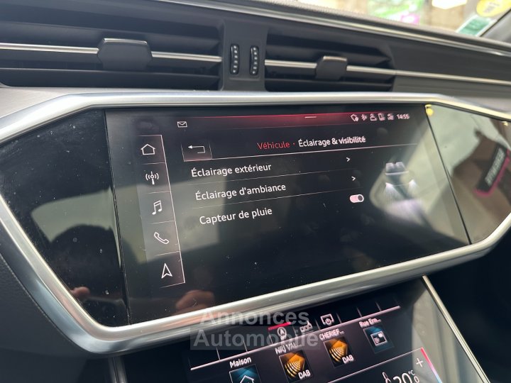 Audi A6 Avant 45 TDI 231 ch Quattro Tiptronic 8 S line / TVA RECUPERABLE / SONO BANG OLUFSEN - 38