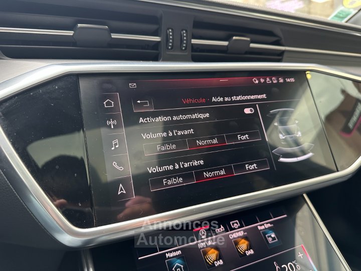 Audi A6 Avant 45 TDI 231 ch Quattro Tiptronic 8 S line / TVA RECUPERABLE / SONO BANG OLUFSEN - 39