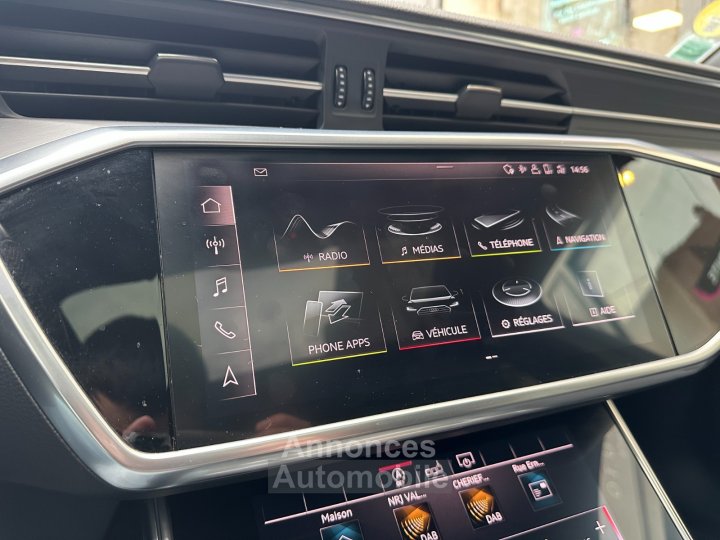 Audi A6 Avant 45 TDI 231 ch Quattro Tiptronic 8 S line / TVA RECUPERABLE / SONO BANG OLUFSEN - 46