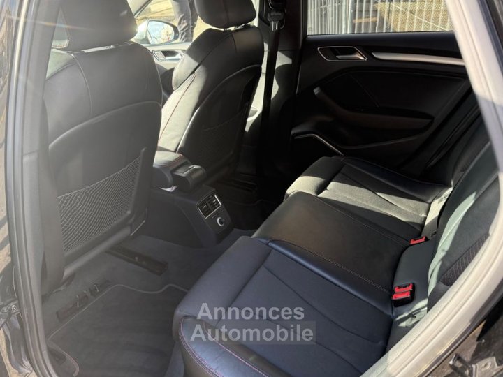 Audi S3 20 tfsi 310 ch 8v2 bva suivi 4 pneus neufs virtual cockpit garantie 6 mois - 13