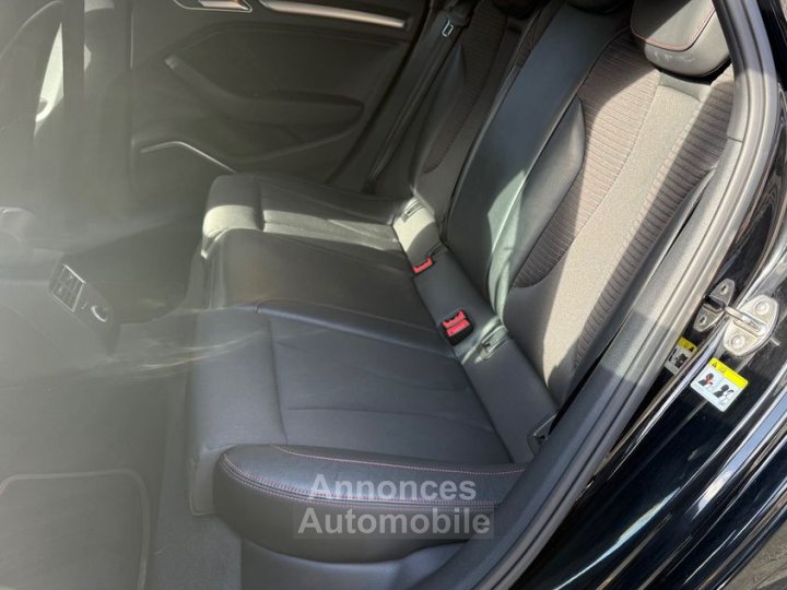 Audi S3 20 tfsi 310 ch 8v2 bva suivi 4 pneus neufs virtual cockpit garantie 6 mois - 14