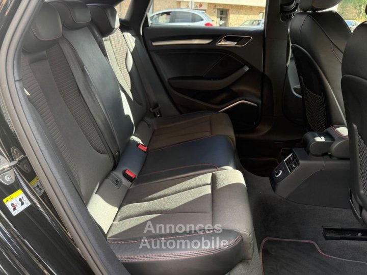Audi S3 20 tfsi 310 ch 8v2 bva suivi 4 pneus neufs virtual cockpit garantie 6 mois - 17