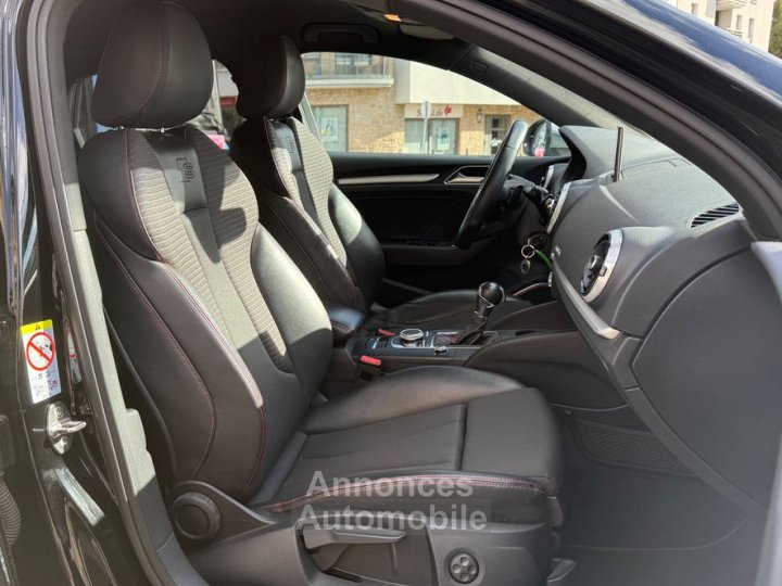 Audi S3 20 tfsi 310 ch 8v2 bva suivi 4 pneus neufs virtual cockpit garantie 6 mois - 18