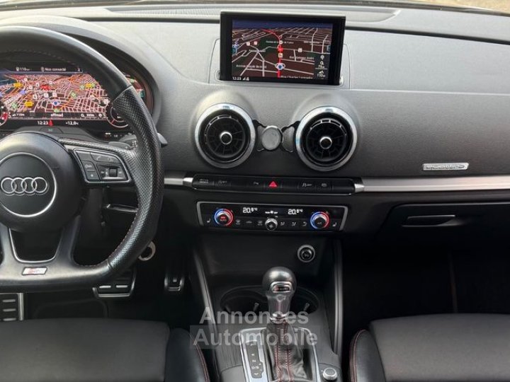 Audi S3 20 tfsi 310 ch 8v2 bva suivi 4 pneus neufs virtual cockpit garantie 6 mois - 20