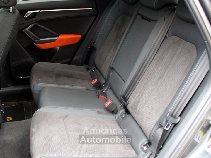 Audi Q3 Sportback 40 tfsi 190 ch s-line quattro s-tronic 7 - 8
