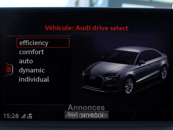Audi A3 berline 20 tdi 150 ch sport s-tronic %2B sieges av chauffants - 9