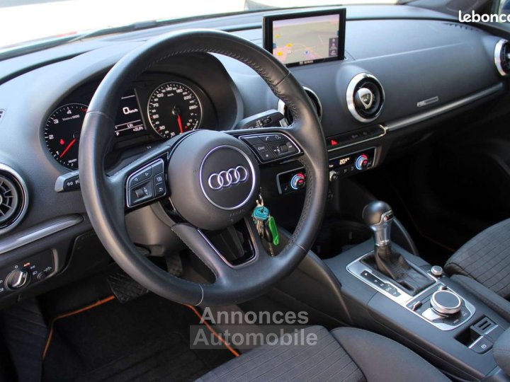 Audi A3 berline 20 tdi 150 ch sport s-tronic %2B sieges av chauffants - 19