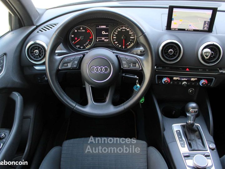Audi A3 berline 20 tdi 150 ch sport s-tronic %2B sieges av chauffants - 22