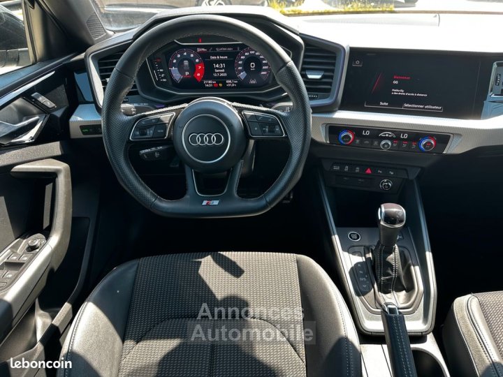 Audi A1 Sportback 10 30 tfsi 110 ch s-line s-tronic bva entretien contructeur - 13
