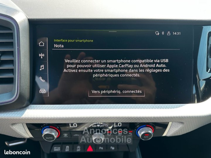 Audi A1 Sportback 10 30 tfsi 110 ch s-line s-tronic bva entretien contructeur - 19