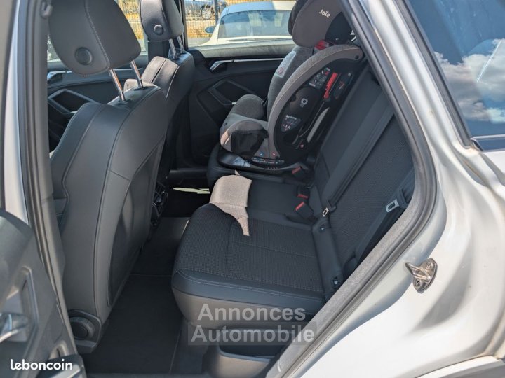 Audi Q3 20 35 tdi 150 s-line origine france+toit ouvrant bva - 10