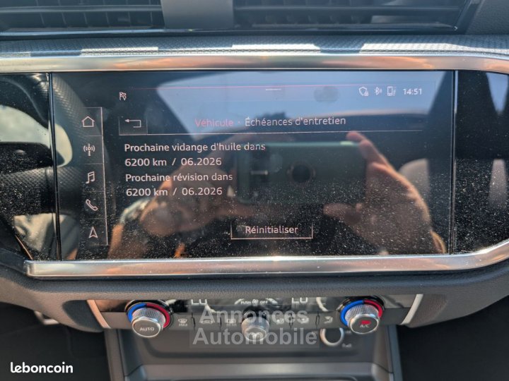 Audi Q3 20 35 tdi 150 s-line origine france+toit ouvrant bva - 15