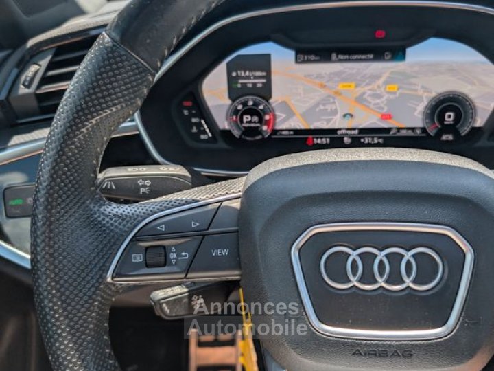 Audi Q3 20 35 tdi 150 s-line origine france+toit ouvrant bva - 16