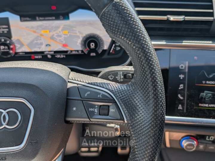 Audi Q3 20 35 tdi 150 s-line origine france+toit ouvrant bva - 17