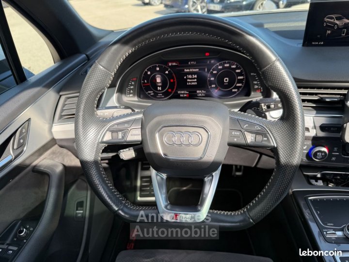Audi Q7 30 tdi 270ch s-line toit ouvrant, 7places, attelage - 4