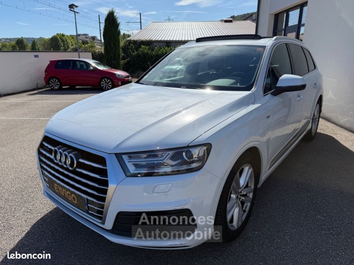 Audi Q7 30 tdi 270ch s-line toit ouvrant, 7places, attelage - 6