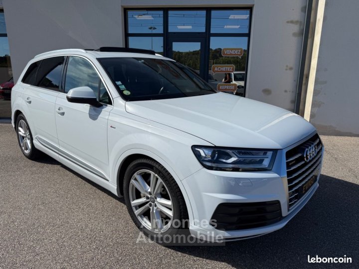 Audi Q7 30 tdi 270ch s-line toit ouvrant, 7places, attelage - 10