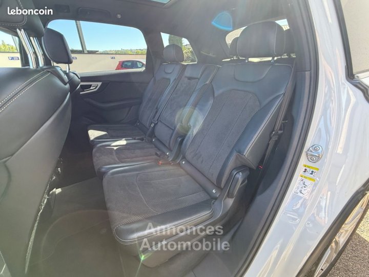 Audi Q7 30 tdi 270ch s-line toit ouvrant, 7places, attelage - 14