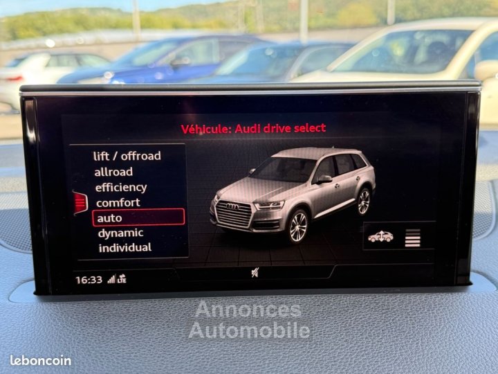 Audi Q7 30 tdi 270ch s-line toit ouvrant, 7places, attelage - 36