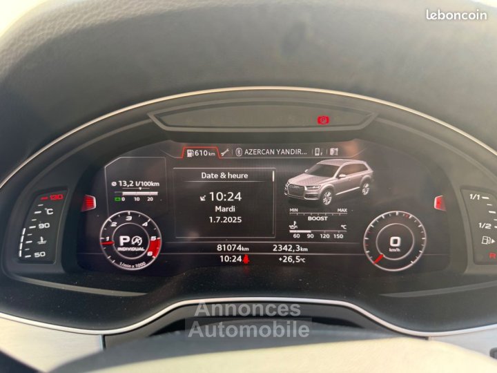 Audi SQ7 v8 40 tdi 435ch quattro tiptronic full options - 8