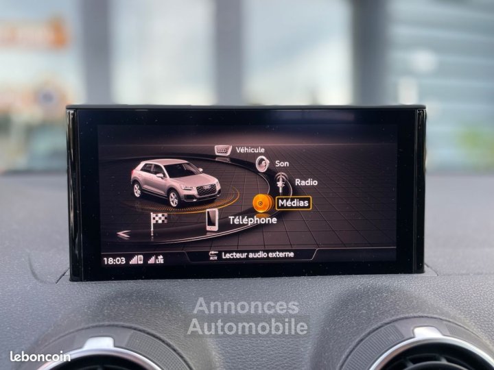 Audi Q2 14 150ch s-line carplay hayon électrique méplat - 15