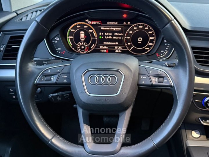 Audi Q5 20 50 tfsi e 299 h 250 ch phev s line quattro s-tronic - 14
