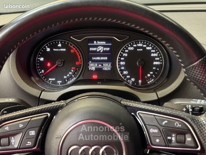 Audi A3 Sportback 16l tdi 115ch s-tronic s-line - 13