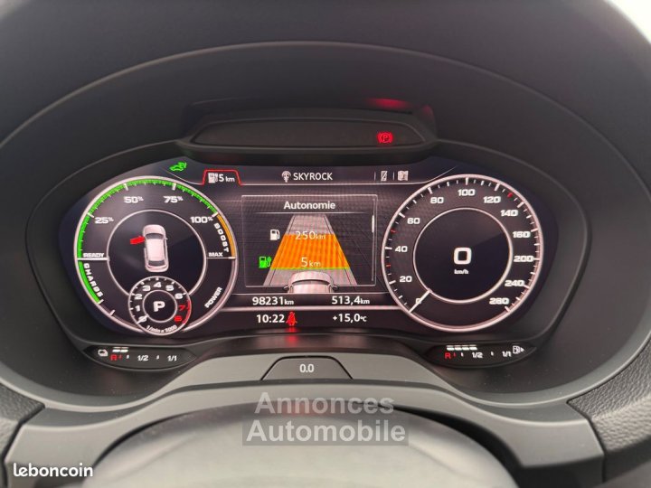 Audi A3 Sportback design luxe 204ch 14 tfsi e-tron 150ch phev hybrid 257kwh s-tronic bva - 19
