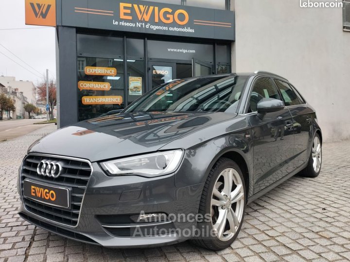 Audi A3 Sportback 16 tdi 110 s-line s-tronic bva - 1