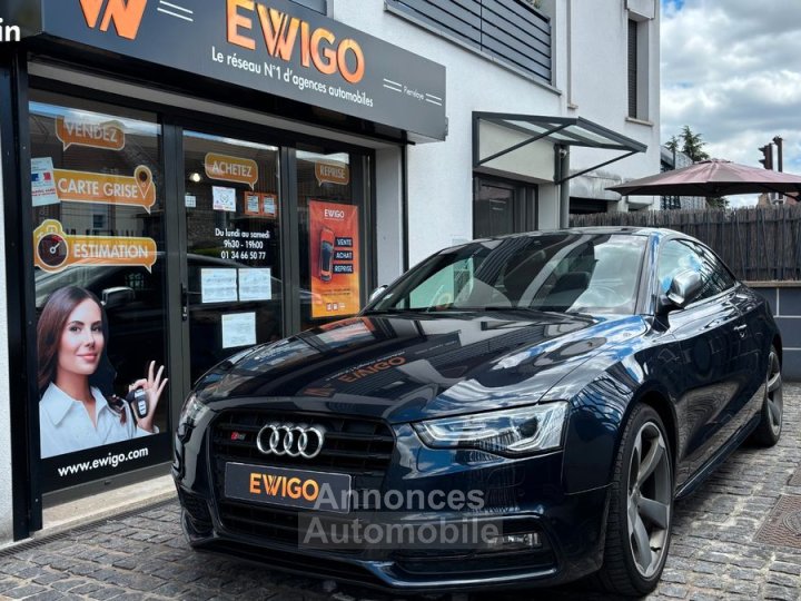 Audi S5 coupe 30 tfsi 335ch quattro s-tronic entretien complet bo bleu lunaire - 1