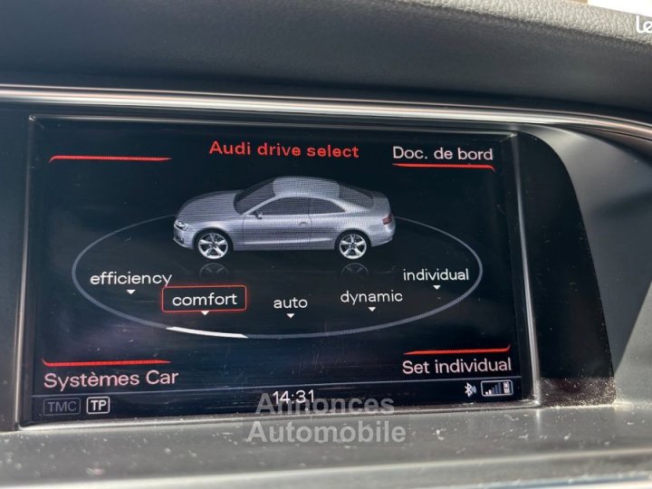 Audi S5 coupe 30 tfsi 335ch quattro s-tronic entretien complet bo bleu lunaire - 9