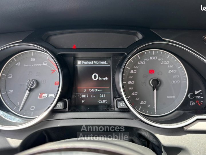 Audi S5 coupe 30 tfsi 335ch quattro s-tronic entretien complet bo bleu lunaire - 11