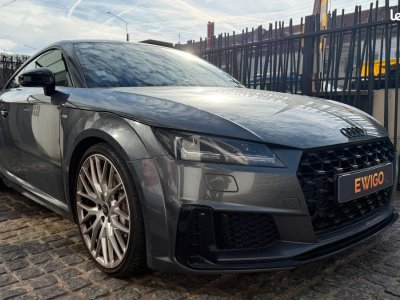 Audi TT 45 tfsi 245ch s-line s-tronic | gris daytona black pack ppf face av - 14