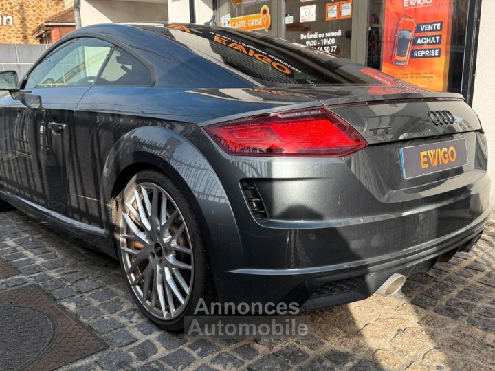 Audi TT 45 tfsi 245ch s-line s-tronic | gris daytona black pack ppf face av - 17