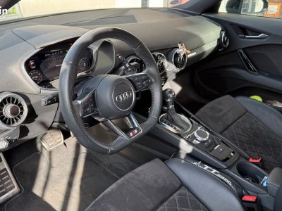 Audi TT 45 tfsi 245ch s-line s-tronic | gris daytona black pack ppf face av - 23