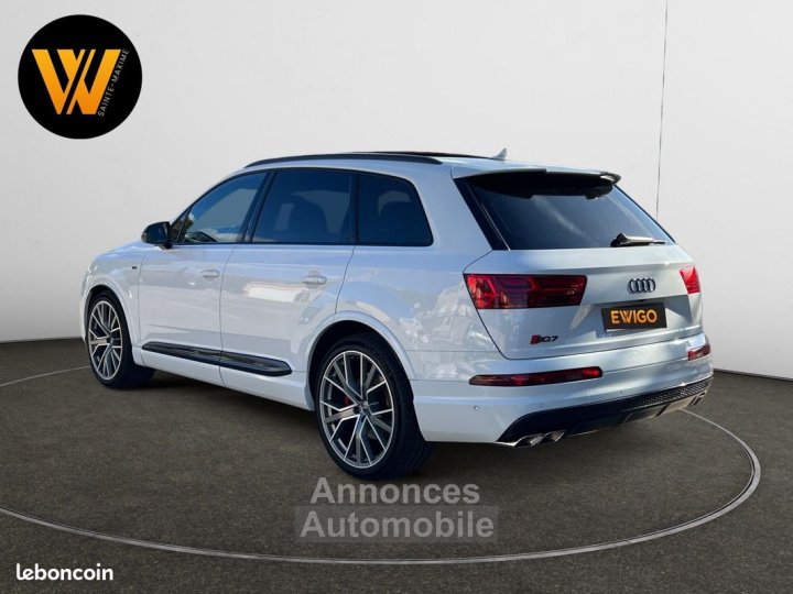 Audi SQ7 40 v8 tdi bi-turbo 435ch quattro 57k d'options 2ème main tva récupérable 4915833 ht garantie 6 mois - 3