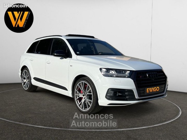 Audi SQ7 40 v8 tdi bi-turbo 435ch quattro 57k d'options 2ème main tva récupérable 4915833 ht garantie 6 mois - 7
