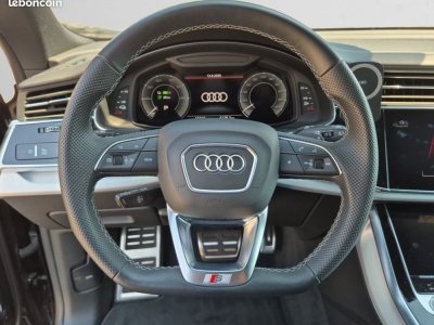 Audi Q8 30 55 tfsie 394h 340 phev hybrid 259kwh avus quattro tiptronic bva options +++ prix neuf 148000 1ere main francais, garantie 1 an + attelage amovibl - 3
