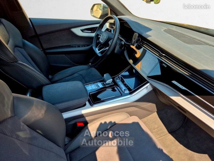 Audi Q8 30 55 tfsie 394h 340 phev hybrid 259kwh avus quattro tiptronic bva options +++ prix neuf 148000 1ere main francais, garantie 1 an + attelage amovibl - 6