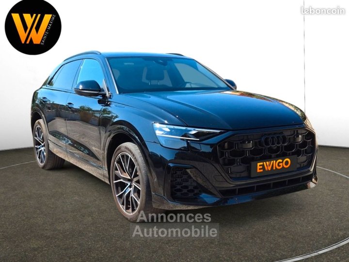 Audi Q8 30 55 tfsie 394h 340 phev hybrid 259kwh avus quattro tiptronic bva options +++ prix neuf 148000 1ere main francais, garantie 1 an + attelage amovibl - 14
