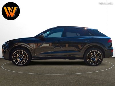 Audi Q8 30 55 tfsie 394h 340 phev hybrid 259kwh avus quattro tiptronic bva options +++ prix neuf 148000 1ere main francais, garantie 1 an + attelage amovibl - 16