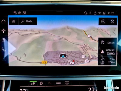 Audi Q8 30 55 tfsie 394h 340 phev hybrid 259kwh avus quattro tiptronic bva options +++ prix neuf 148000 1ere main francais, garantie 1 an + attelage amovibl - 23