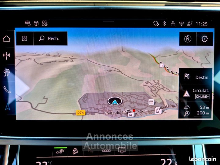 Audi Q8 30 55 tfsie 394h 340 phev hybrid 259kwh avus quattro tiptronic bva options +++ prix neuf 148000 1ere main francais, garantie 1 an + attelage amovibl - 23