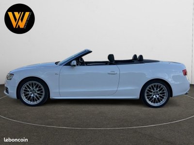 Audi A5 cabriolet 20 tfsi 211ch quattro sline s-line son bang olufsen jantes alu 19 garantie 6 mois - 2