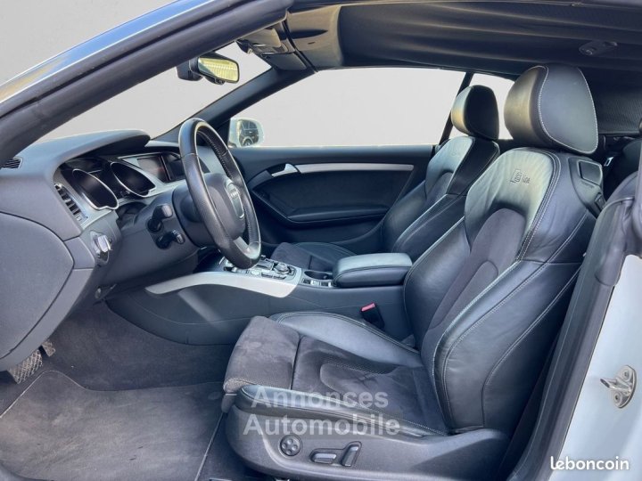 Audi A5 cabriolet 20 tfsi 211ch quattro sline s-line son bang olufsen jantes alu 19 garantie 6 mois - 9
