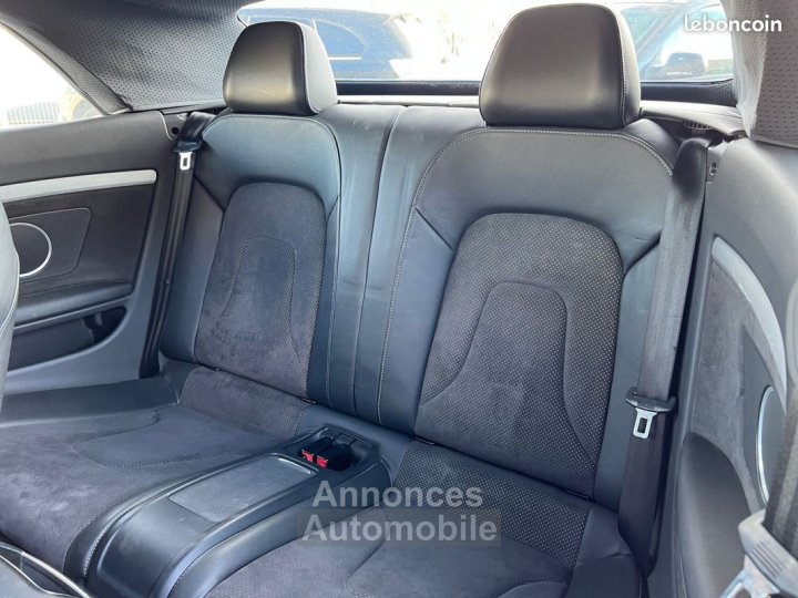 Audi A5 cabriolet 20 tfsi 211ch quattro sline s-line son bang olufsen jantes alu 19 garantie 6 mois - 12
