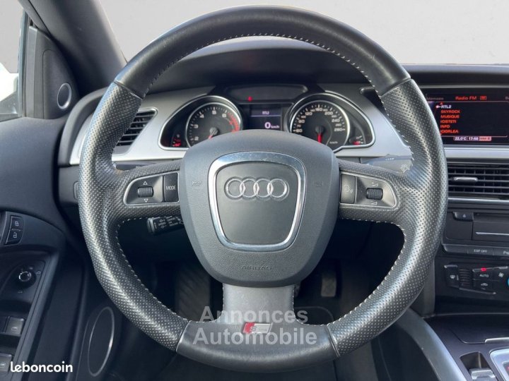 Audi A5 cabriolet 20 tfsi 211ch quattro sline s-line son bang olufsen jantes alu 19 garantie 6 mois - 14