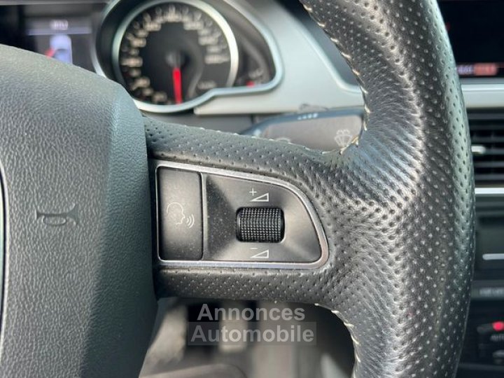 Audi A5 cabriolet 20 tfsi 211ch quattro sline s-line son bang olufsen jantes alu 19 garantie 6 mois - 23